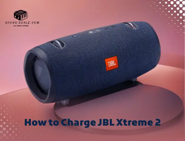 How to charge JBL Xtreme 2